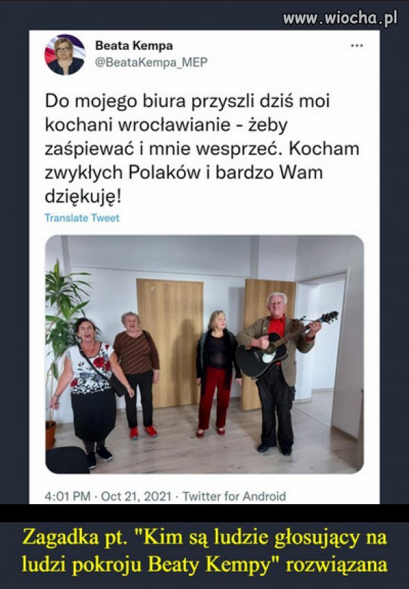"Zwykli Polacy" elektoratu Beaty Kempy...