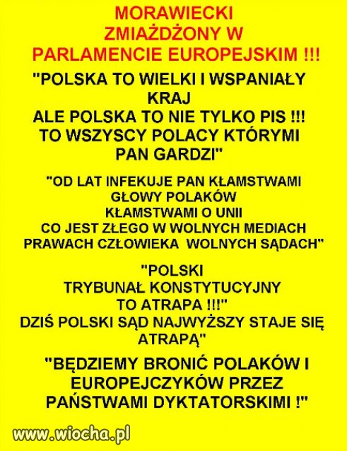  No poniżony jak mu nie wstyd.