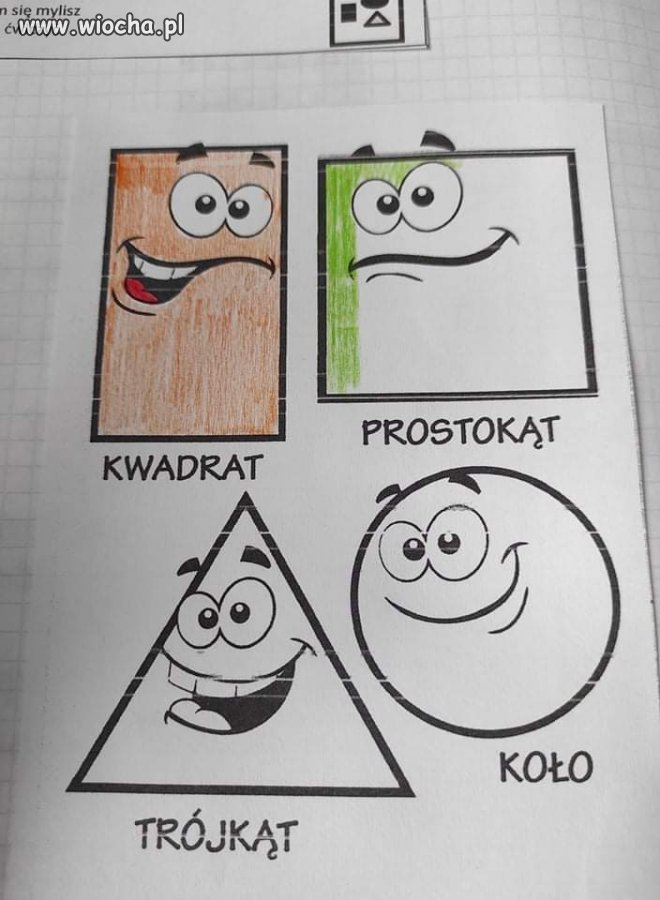 Kwadrat i prostokąt