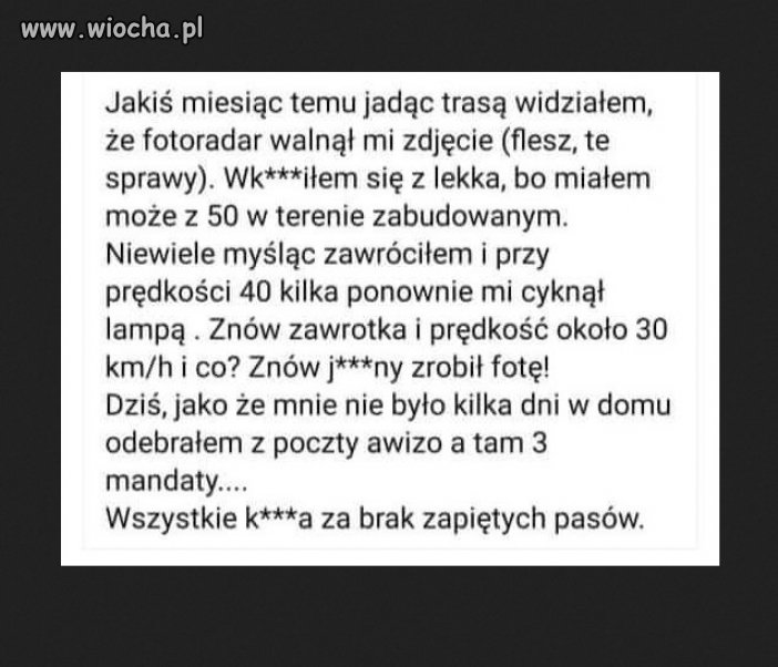 Rozterki posiadacza prawa jazdy
