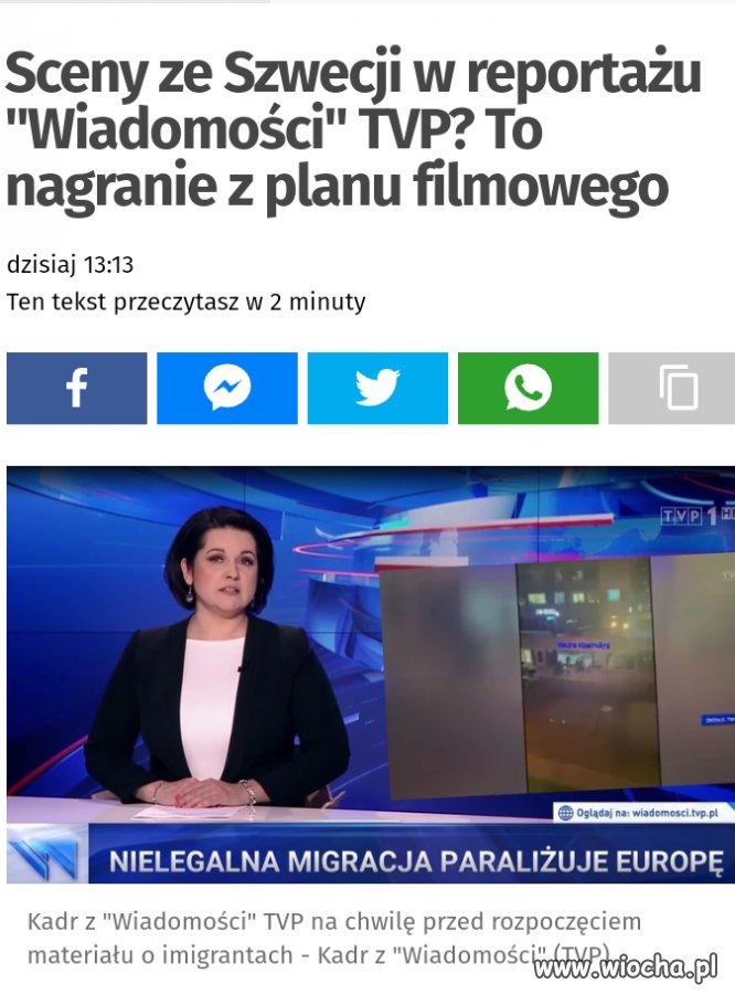W wiadomościach TVP 