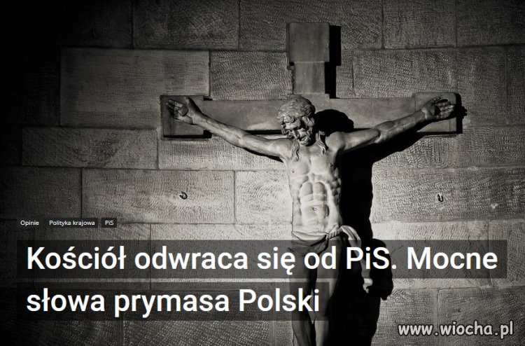 Prymas krytycznie ocenił zachowanie Błaszczaka i Kamińskiego
