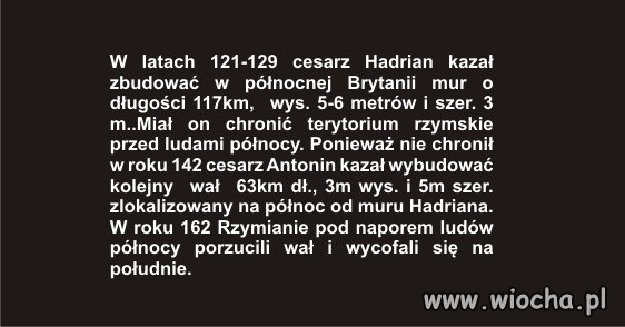Mury i wały niczego nie rozwiązują