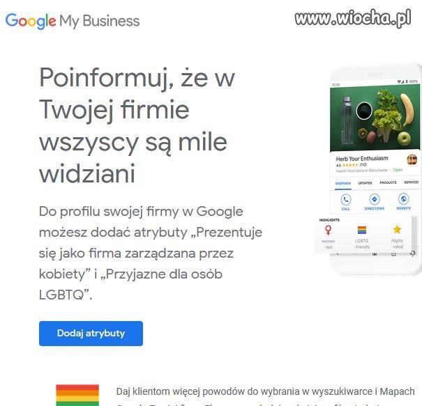 Seksistowski mail od Google