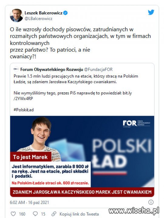 CWANIACY nowy wrog PiSu, ale nie w szeregach PiSu.