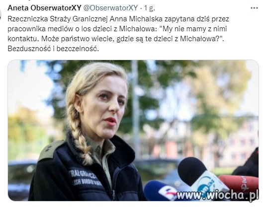 Fałszywy wizerunek rzecznika prasowego