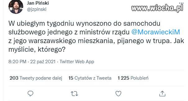 A któż to taki ?