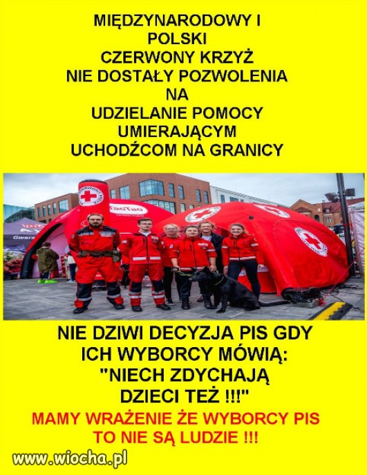 PiS nie chce mieć świadków, tego co się dzieje na granicy!