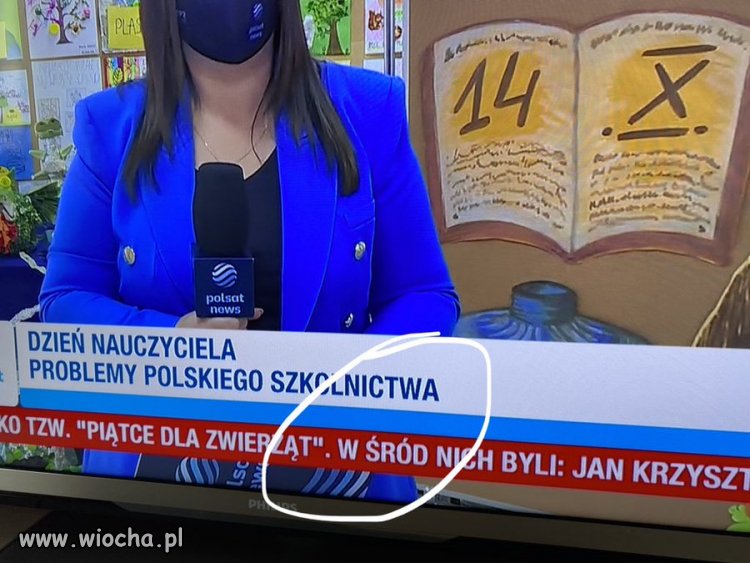 Paskowy uczcił dzień swojego polonisty?