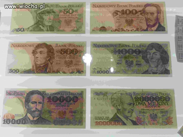 Glapiński umacnia złotego i drukuje banknot 1000.