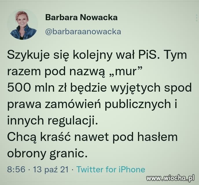 Wał został przegłosowany 