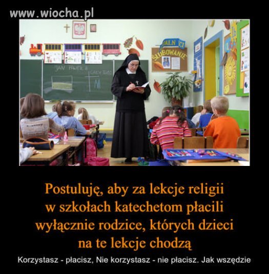 Jak najbardziej jestem za