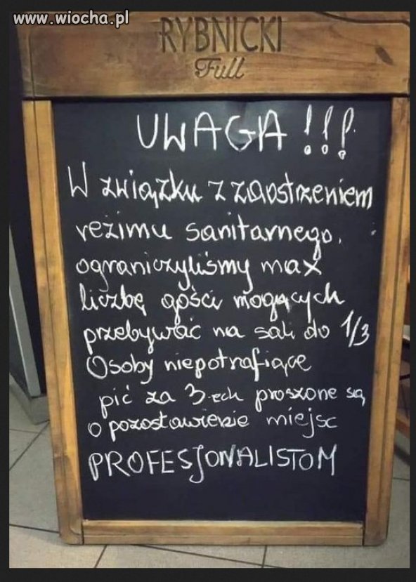 Na wypadek kolejnego lockdow'u