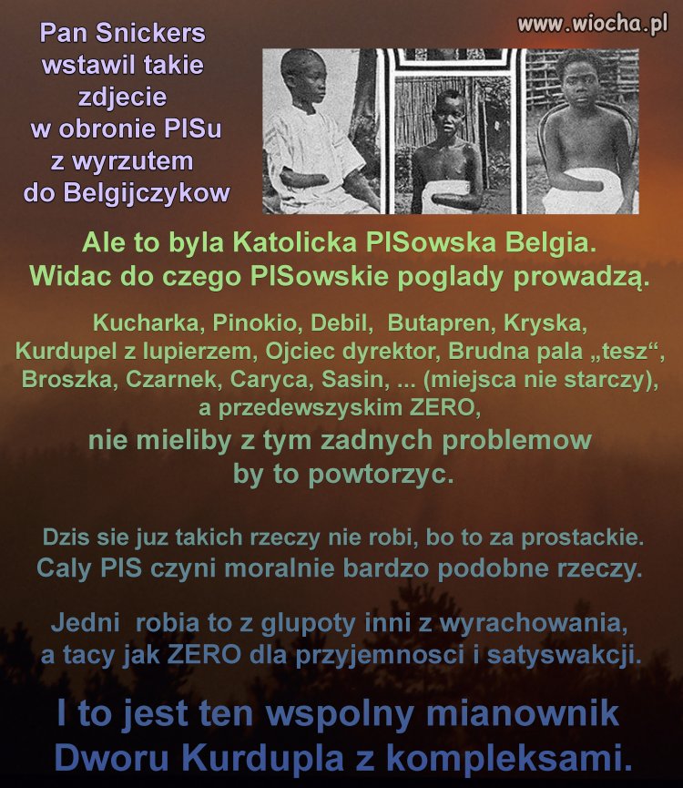 A wy mordujecie "murzynuf"