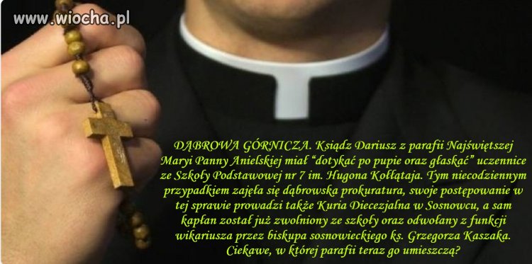 Nowa sprawa klerykalno-pedofilska 
