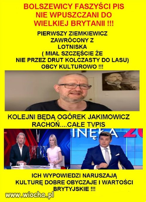  Nie powinni ich do żadnego cywilizowanego kraju wpuszczać