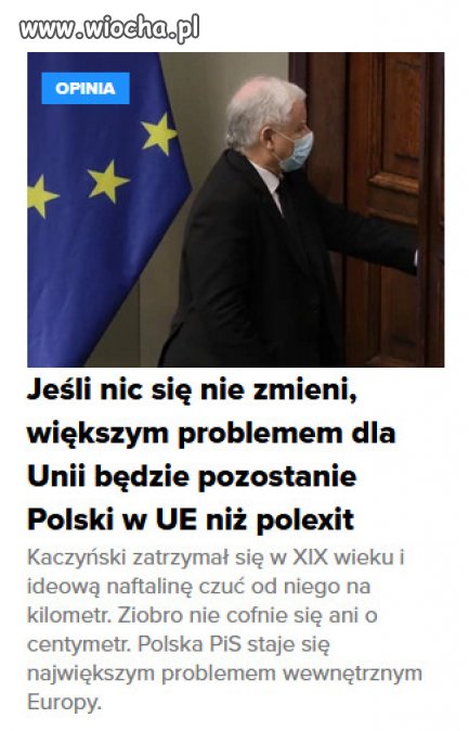 Polska PiSu, stała się zadrą w dudzie UE!
