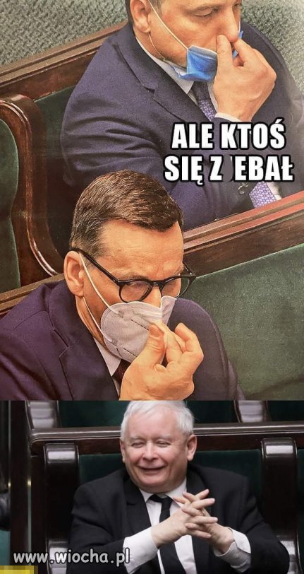 To pewnie ten stary dziad popuszcza