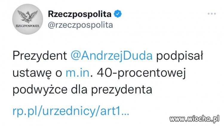 A wy podpisalibyście sobie 40% podwyżkę?