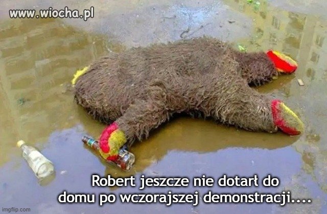 Musiał odreagować stres