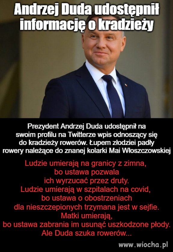 Prezydent się troszczy 