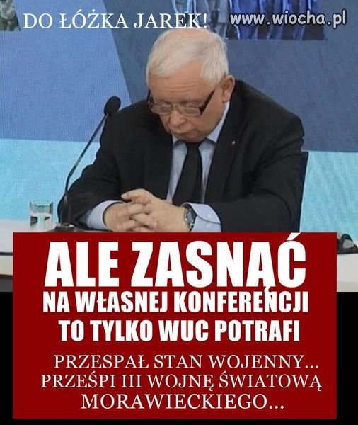 On nie śpi on obmyśla strategię ataku