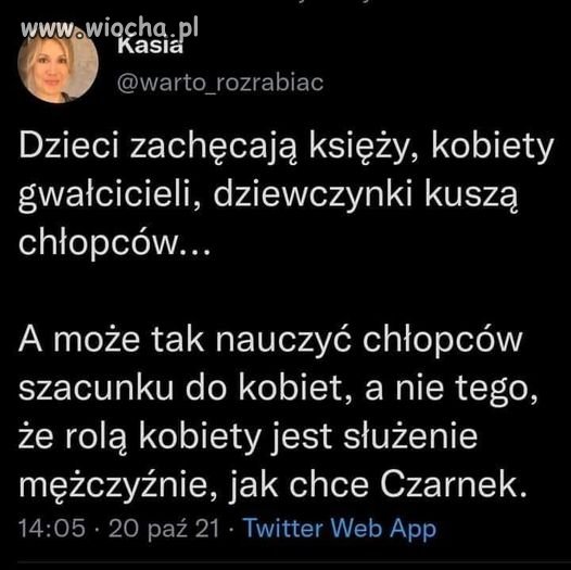 Dobry pomysł panie czarniak