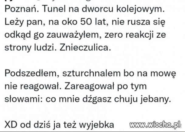 Znieczulica?