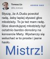 ... duda będzie słuchał młodych 