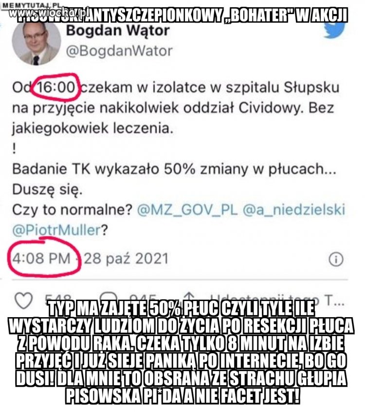 Duszę się! Pomocy!Rzucajcie wszystko i ratujcie...