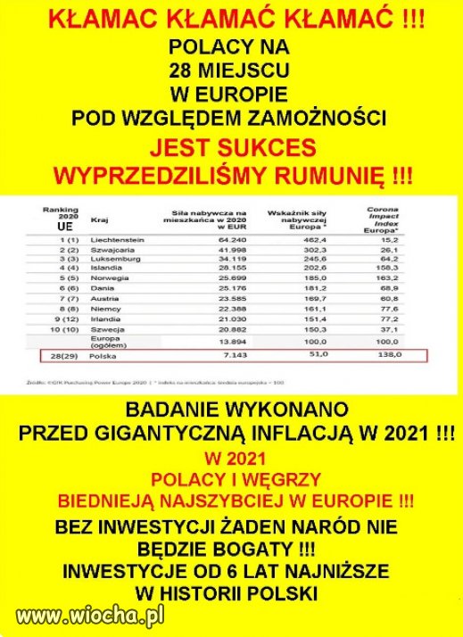 Wszyscy zazdroszczą Polsce PiSu, po 6 latach rzadów...