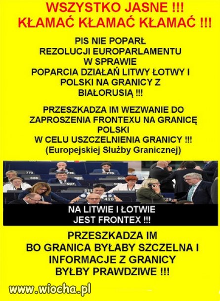 Cała polityka PiSobolszewii oparta jest na kłamstwie