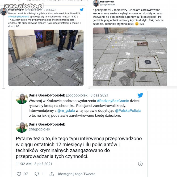 Pisowska policja w akcji