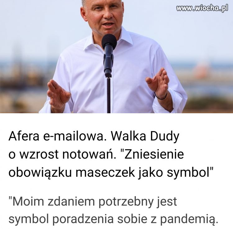 Czyli maseczki potrzebne są do
