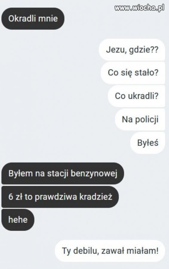 To prawdziwa kradzież