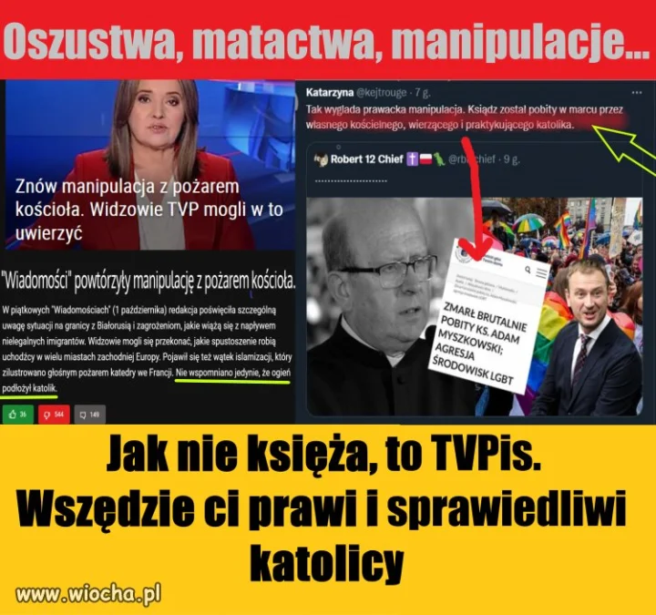 Jak nie księża, to TVPis. 
