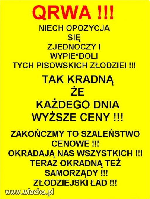 W opozycji każdy koń ciągnie w inną stronę...