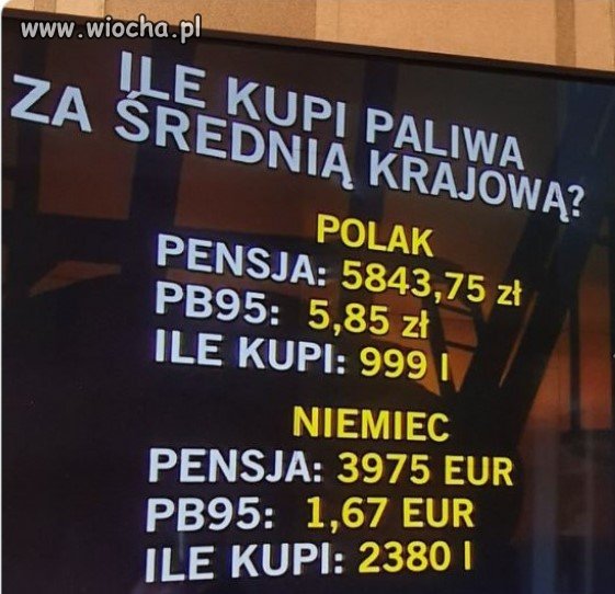 Niemcy nam zazdroszczą