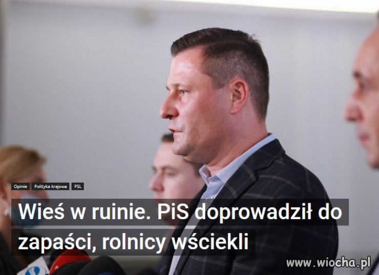 Który to raz PiS oszukał rolników?