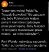 Szacunek dla Pani Wandy 