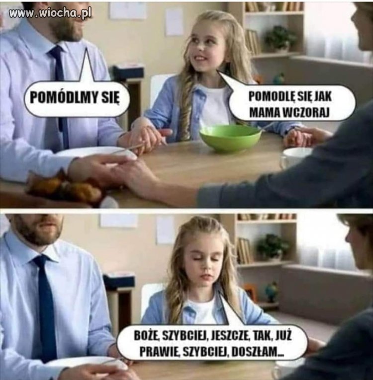 Modlitwa na szybko