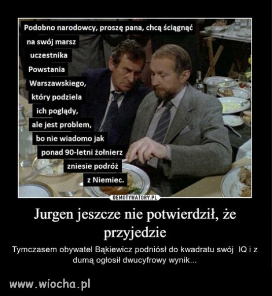 Fuhrer Bąkiewicz i jego brunatne pomysly...