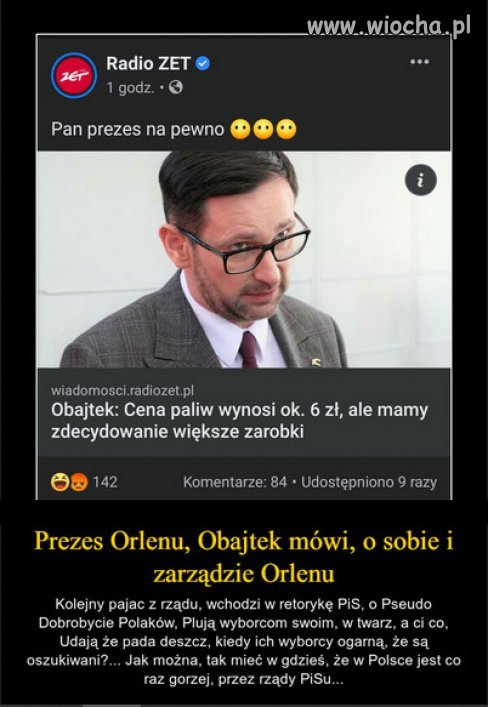 Wszyscy zazdroszczą Polakom pseudo dobrobytu...
