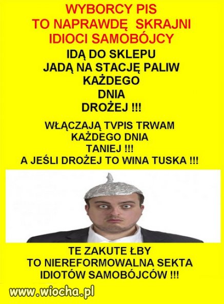 Tak wygląda iluzja propagandy PiSu...