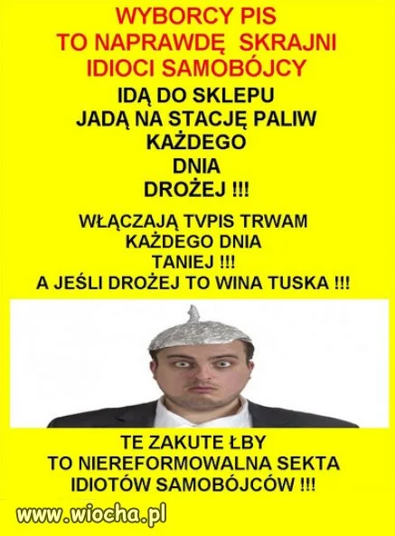 Tak wygląda iluzja propagandy PiSu...