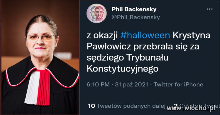 Halloweenowa przemiana