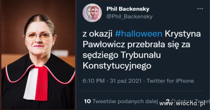 Halloweenowa przemiana