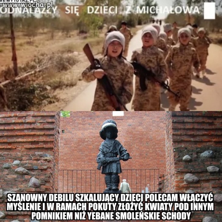Nie lubię debili który szkalują dzieci 