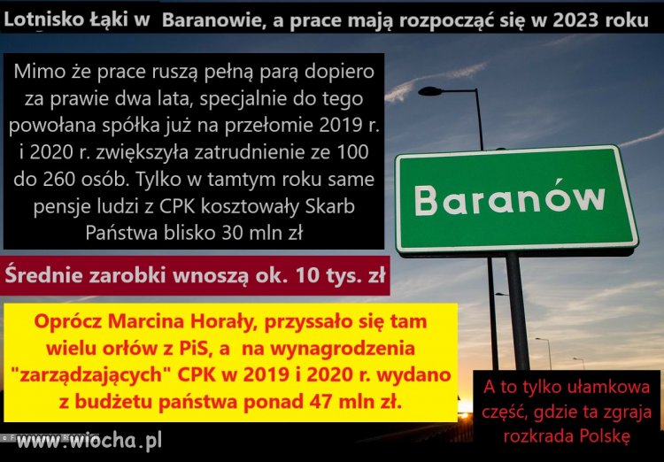 Nieistniejące lotnisko i gigantyczne zarobki. 