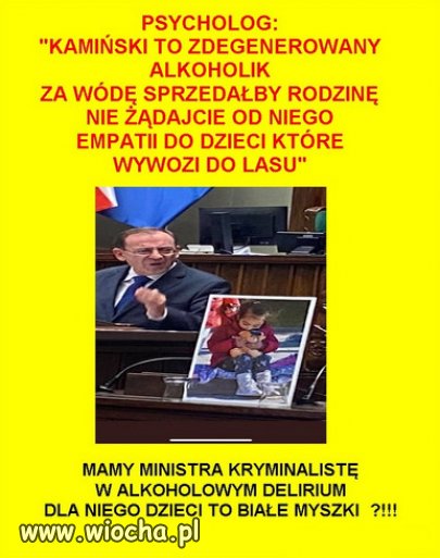 Kamiński prawdziwy fachowiec, na miarę PiSu...